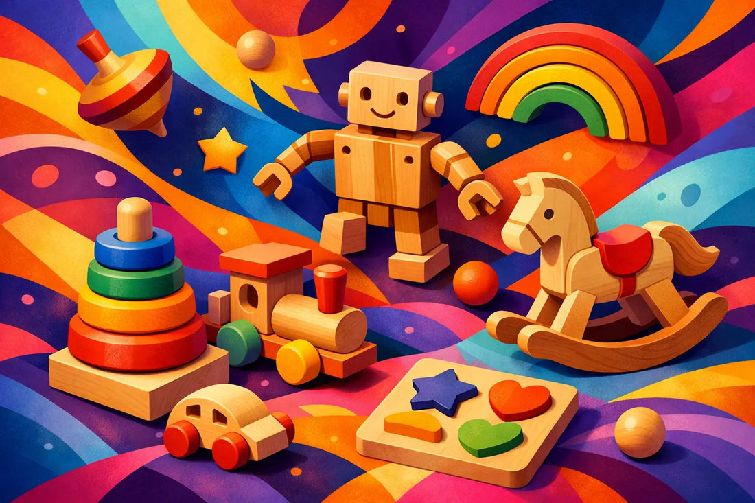 12 Wooden Birthday Gifts for Kids