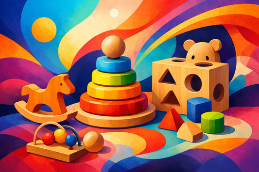 Developmental Wooden Toys for Babies