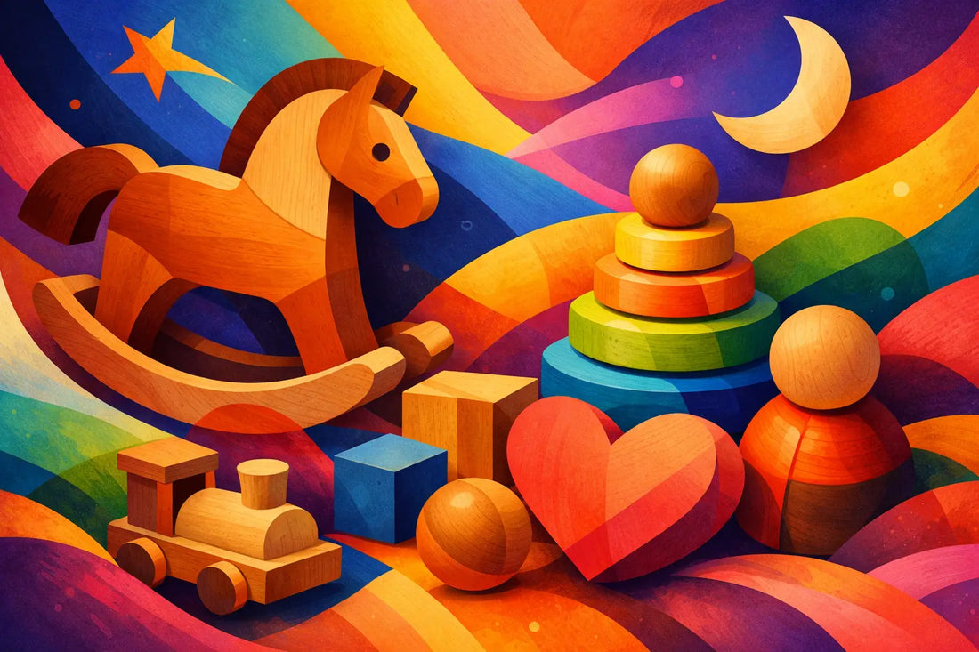 Why Giftable Wooden Baby Toys Feel Special