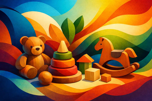 Why Natural Material Toys for Kids Last