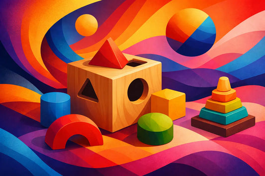 Why Choose a Geometric Wooden Sorting Toy