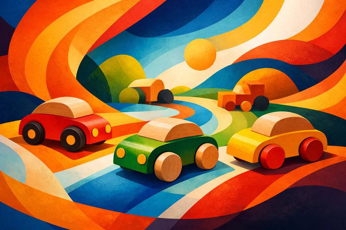Wooden Toy Cars for Toddlers That Last