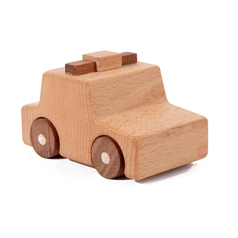 Beech Wood Toy Cars - Pinocchio village