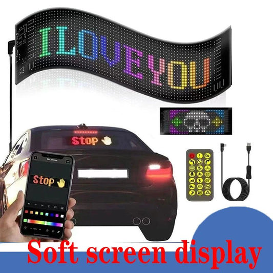 Colorful Car LED Display.