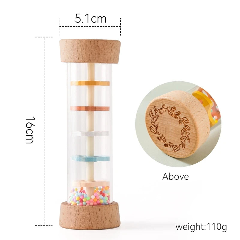 Montessori Rain Stick Toy - Pinocchio village