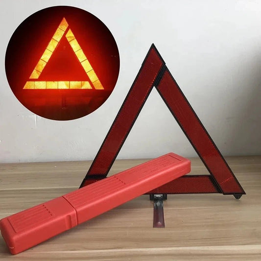 SafeRide Reflective Triangle Warning Tool.
