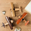 Solid Wood Airplane Decoration - Pinocchio village