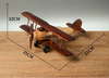 Solid Wood Airplane Decoration - Pinocchio village