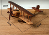 Solid Wood Airplane Decoration - Pinocchio village