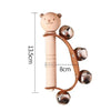 Wooden Bear Rattle Drum - Pinocchio village