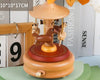 Wooden Carousel Music Box - Pinocchio village