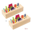 Wooden Geometric Solids Toy - Pinocchio village