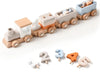 Wooden Train Toy - Pinocchio village