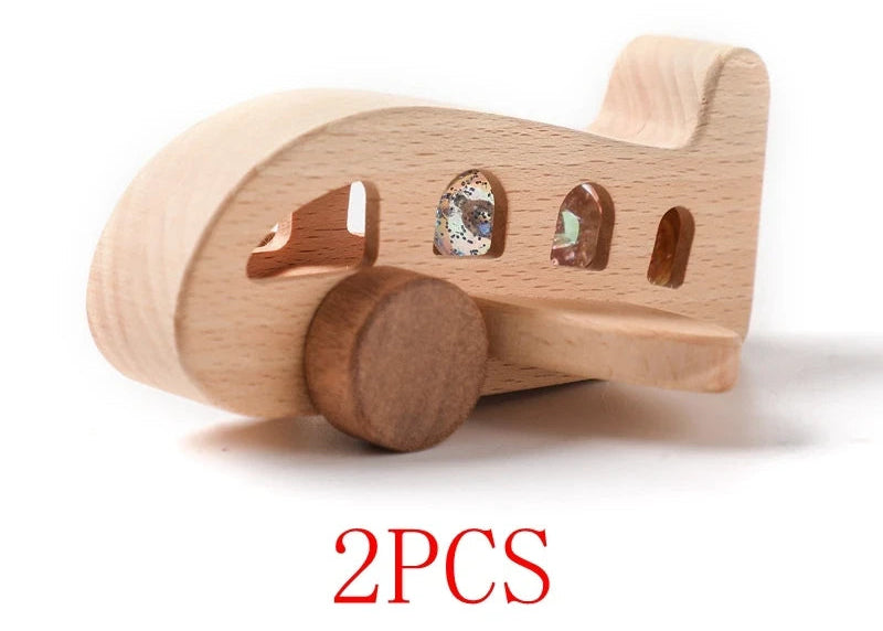 Wooden Train Toy - Pinocchio village