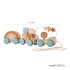 Wooden Train Toy - Pinocchio village