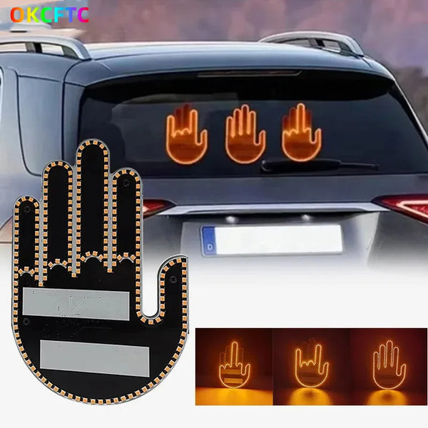 Remote-Controlled Car Gesture Light