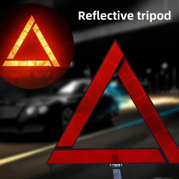 SafeRide Reflective Triangle Warning Tool